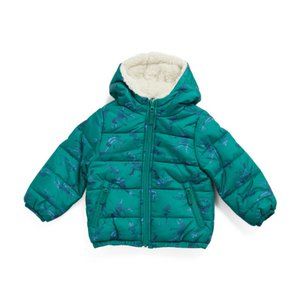 ✨  OSH KOSH B'GOSH Boys Printed Bubble Jacket - Size 12 Kids  ✨